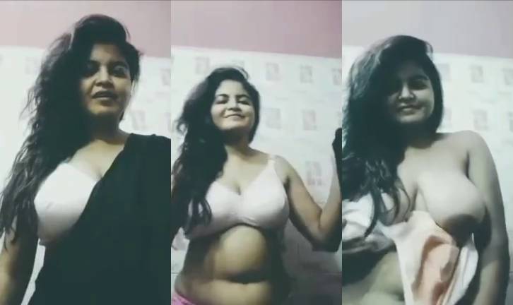 Cute Chubby Desi Girl Showing Huge Boobs Viral Full Video