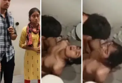 Indian Students Caught Fucking in Toilet Hot Video