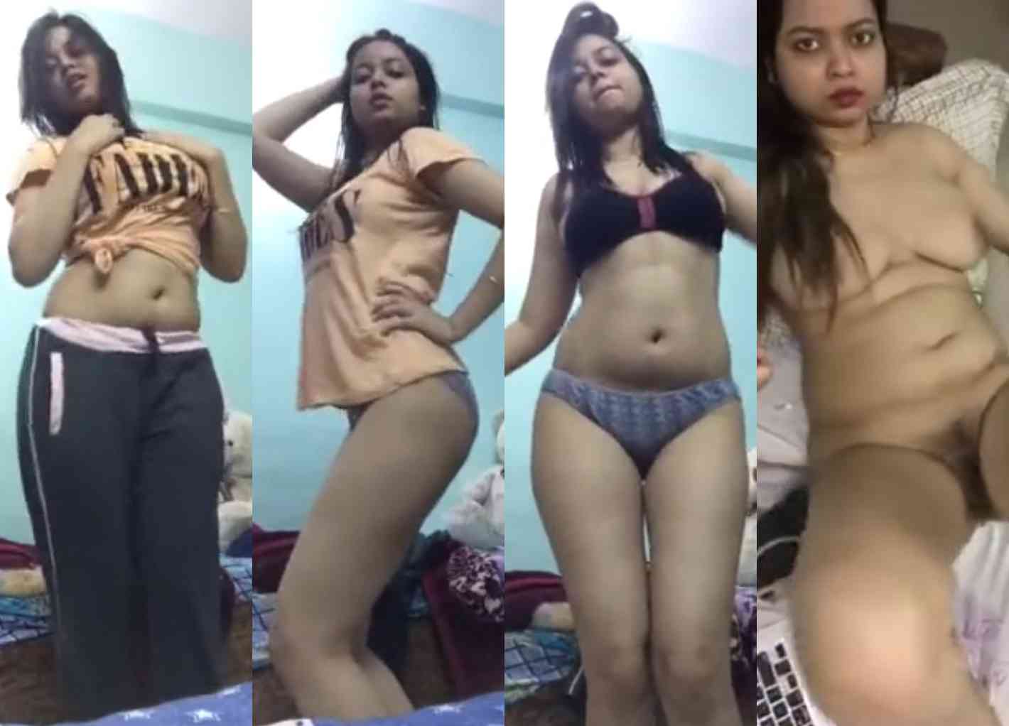 Sexy Awesome Figure Girl Nude and Masturbation Viral Full Video