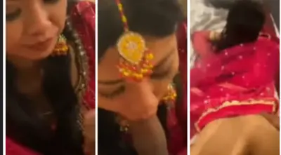Assamese Wife Blowjob and Doggy Style Fuck Viral Video
