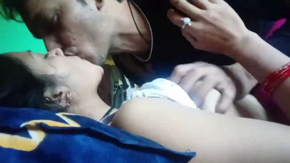 Cute Girl Kissing and Boob Pressing Full Video
