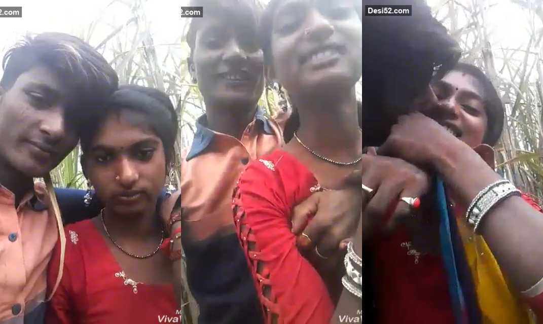Local Village BF GF kissing in Jungle Viral Video