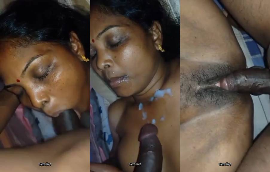 Village Aunty Blowjob and Pussy Fuck Viral Video