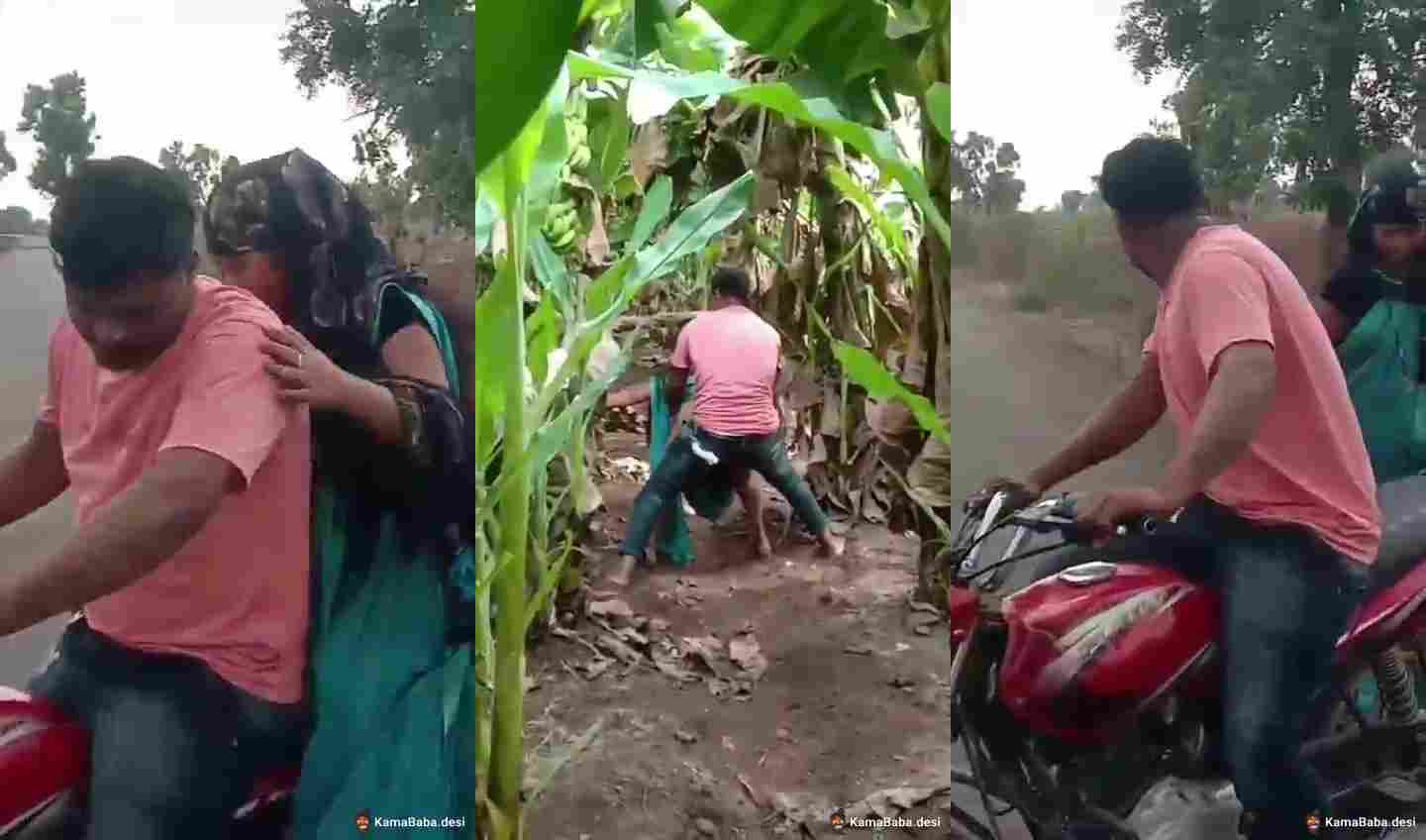Desi Couple Sex inside Banana Jungle Full Video
