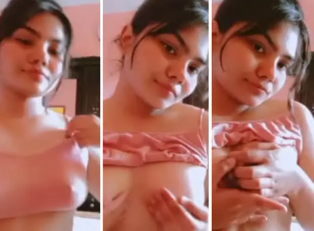 Horny Bengali GF Showing Pressing Boobs Full Video
