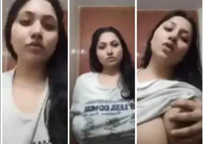 Horny Tanker GF Showing Pressing Boobs Full Video