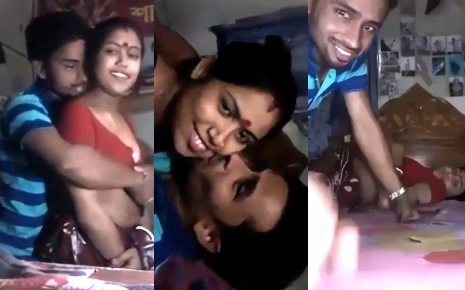 Super Sexy Saree Wali Bhabhi Sex with Village Boy Full Video