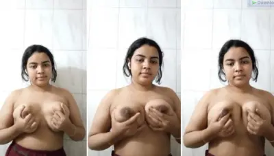 Bigbooby Bengali Girl Pressing Boobs Fingering Full Video