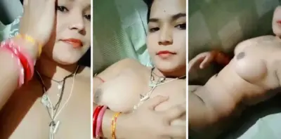 Horny Bhabhi Spreading her Pussy Closeup Full Video