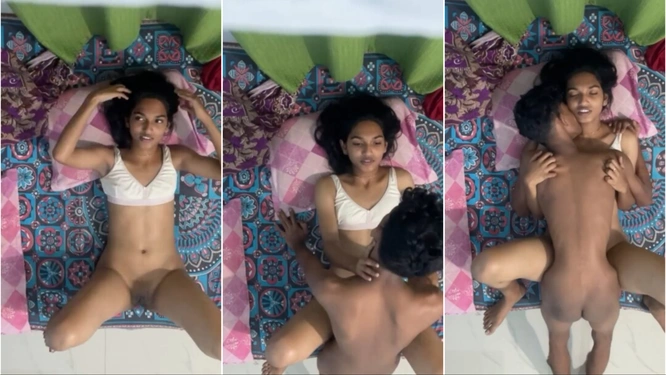 Teen Cute Slim Girlfriend Fucking With Lover Viral