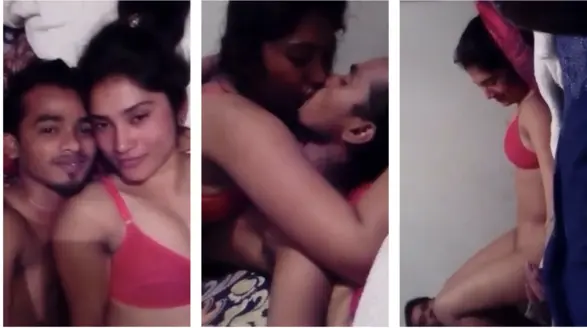 Teen Young Lovers Viral Enjoying After Class Bunk College