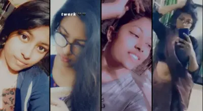 Desi College Girlfriend Rubbing her Boobs Nude Full Video