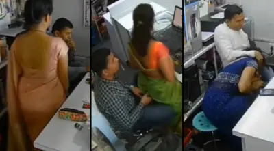 Indian Shop Manager Affair Multiple Wife CCTV Cam Full Video