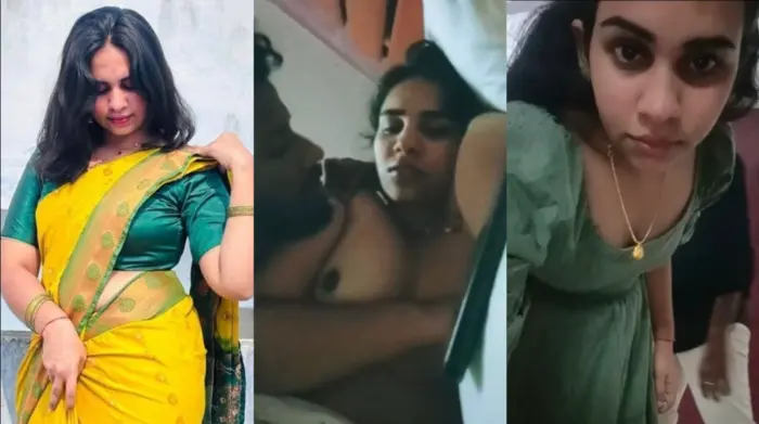 Cute Tamil Girl Romance Kissing Naked in Bed HD Video