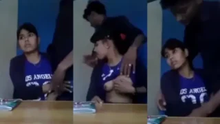 Desi Tution Teacher Enjoying With Student HD Video