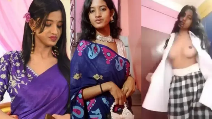 Young Assamese Girl Teasing Boobs & Humping Bottle HD Video